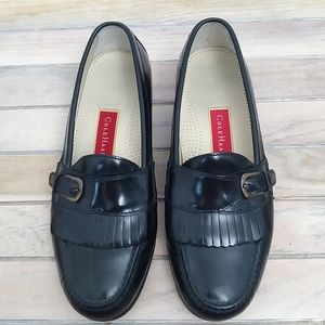 Men's leather Cole Haan loafers shoes size 9 kilt